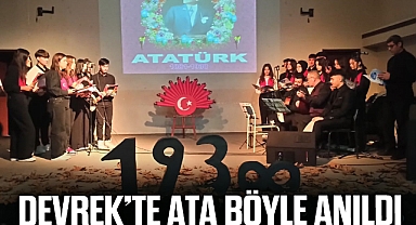 Devrek'te 10 Kasım anma programı düzenlendi
