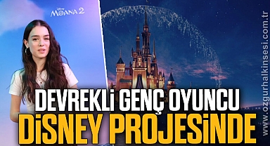 Devrekli genç oyuncu Disney projesinde