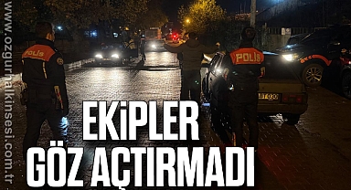 Ekipler göz açtırmadı