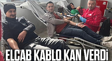 ELCAB KABLO KAN VERDİ