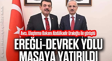 Ereğli-Devrek yolu masaya yatırıldı