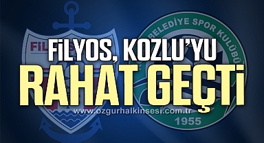 Filyos Ateşspor, Kozlu Belediyespor'u rahat geçti
