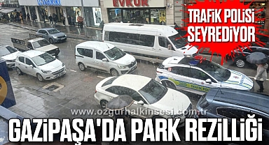 Gazipaşa'da park rezilliği