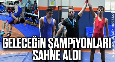 Geleceğin şampiyonları sahne aldı