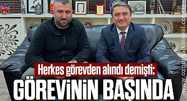 Görevinin başında