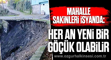 HER AN YENİ BİR GÖÇÜK OLABİLİR