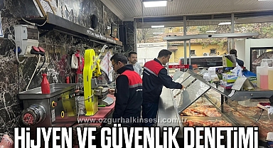 Hijyen ve güvenlik denetimi