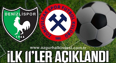 İlk 11’ler açıklandı