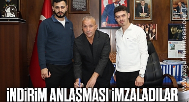 İndirim anlaşması imzaladılar