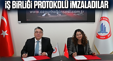 İş Birliği Protokolü İmzaladılar