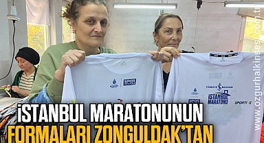 İSTANBUL MARATONUNUN FORMALARI ZONGULDAK’TAN