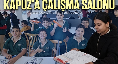 KAPUZ PLAJI’NA ÇALIŞMA SALONU