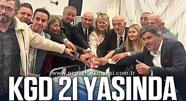KGD 21 YAŞINDA