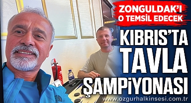 KIBRIS’TA TAVLA ŞAMPİYONASI