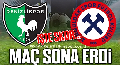 Maç bitti... İşte skor!