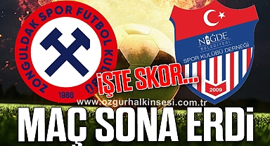 Maç sona erdi... İşte skor!
