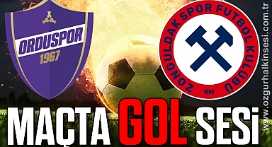 MAÇTA GOL SESİ