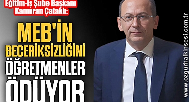 MEB'in beceriksizliğini öğretmenler ödüyor 