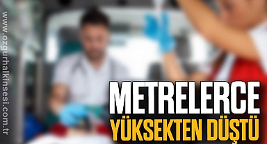Metrelerce yüksekten düştü