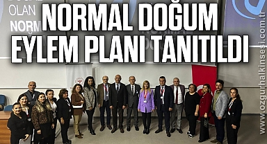Normal doğum eylem planı tanıtıldı