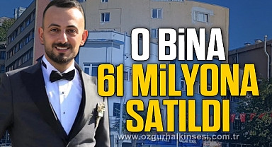 O bina 61 milyona satıldı