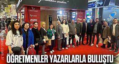 Öğretmenler yazarlarla buluştu