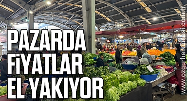 Pazarda fiyatlar el yakıyor