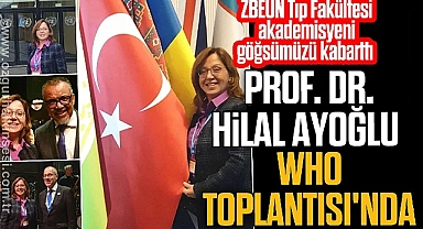 Prof. Dr. Hilal Ayoğlu WHO Toplantısında