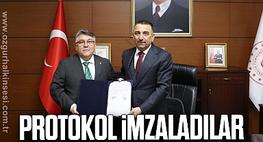 Protokol İmzaladılar