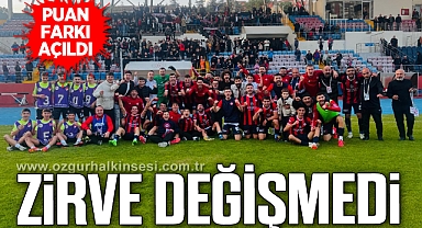 Puan farkı açıldı, zirve değişmedi