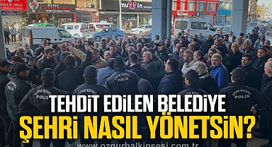 Tehdit edilen belediye şehri nasıl yönetsin?