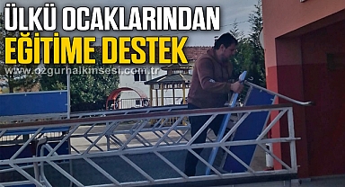 ÜLKÜ OCAKLARINDAN EĞİTİME DESTEK
