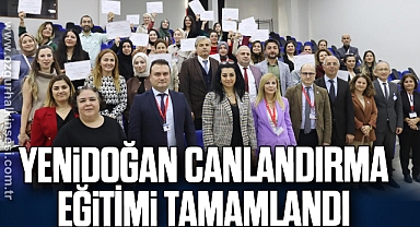 YENİDOĞAN CANLANDIRMA EĞİTİMİ TAMAMLANDI