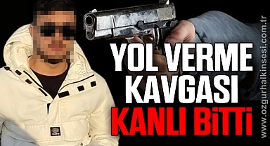 YOL VERME KAVGASI KANLI BİTTİ