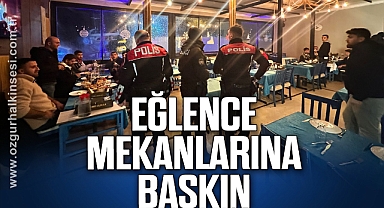 Zonguldak'ta asayiş uygulaması, 92 iş yeri denetlendi