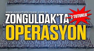Zonguldak'ta uyuşturucu operasyonu