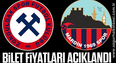 Zonguldakspor-Mardin 1969 Spor maçının bilet fiyatları açıklandı