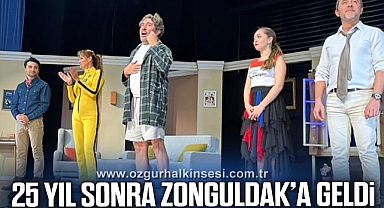 25 YIL SONRA ZONGULDAK’A GELDİ