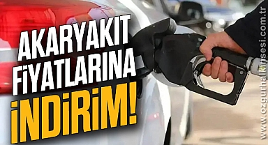 Akaryakıt Fiyatlarına İndirim!