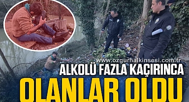 Alkollü şahıs ayakkabısını telefon zannetti, annesini aradığını söyledi