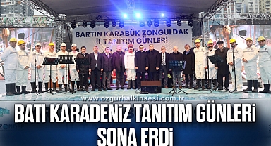 Batı Karadeniz Tanıtım Günleri sona erdi