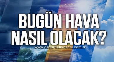Bugün hava nasıl olacak?