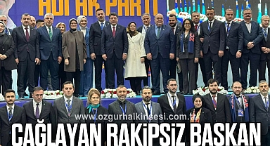 ÇAĞLAYAN RAKİPSİZ BAŞKAN