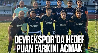 Devrekspor'da hedef puan farkını açmak