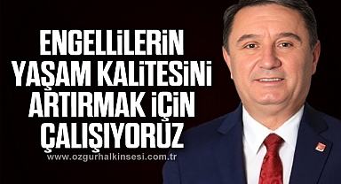 Erdem, Dünya Engelliler Günü'nü kutladı