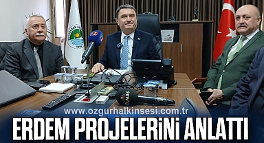 Erdem Projelerini anlattı