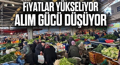 Fiyatlar yükseliyor alım gücü düşüyor