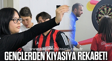 Gençlerden kıyasıya rekabet!