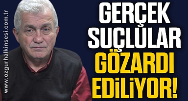 GERÇEK SUÇLULAR GÖZARDI EDİLİYOR