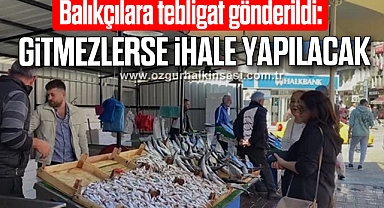 Gitmezlerse ihale yapılacak